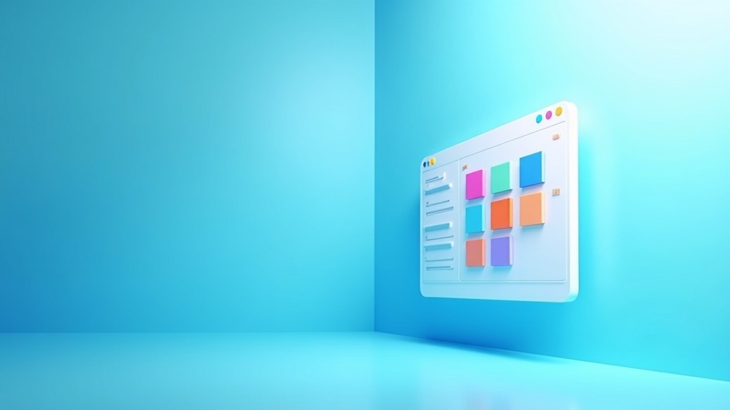 Kanban board with draggable cards