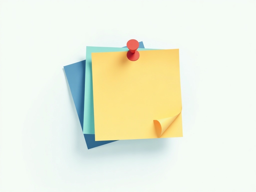 A single flagged card representing a blocker highlighted apart from the other cards