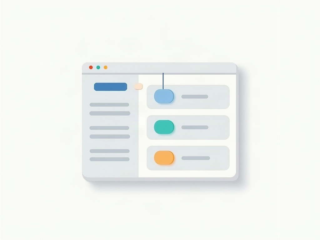 A minimal three-column kanban board with a few cards, representing a simple starter board